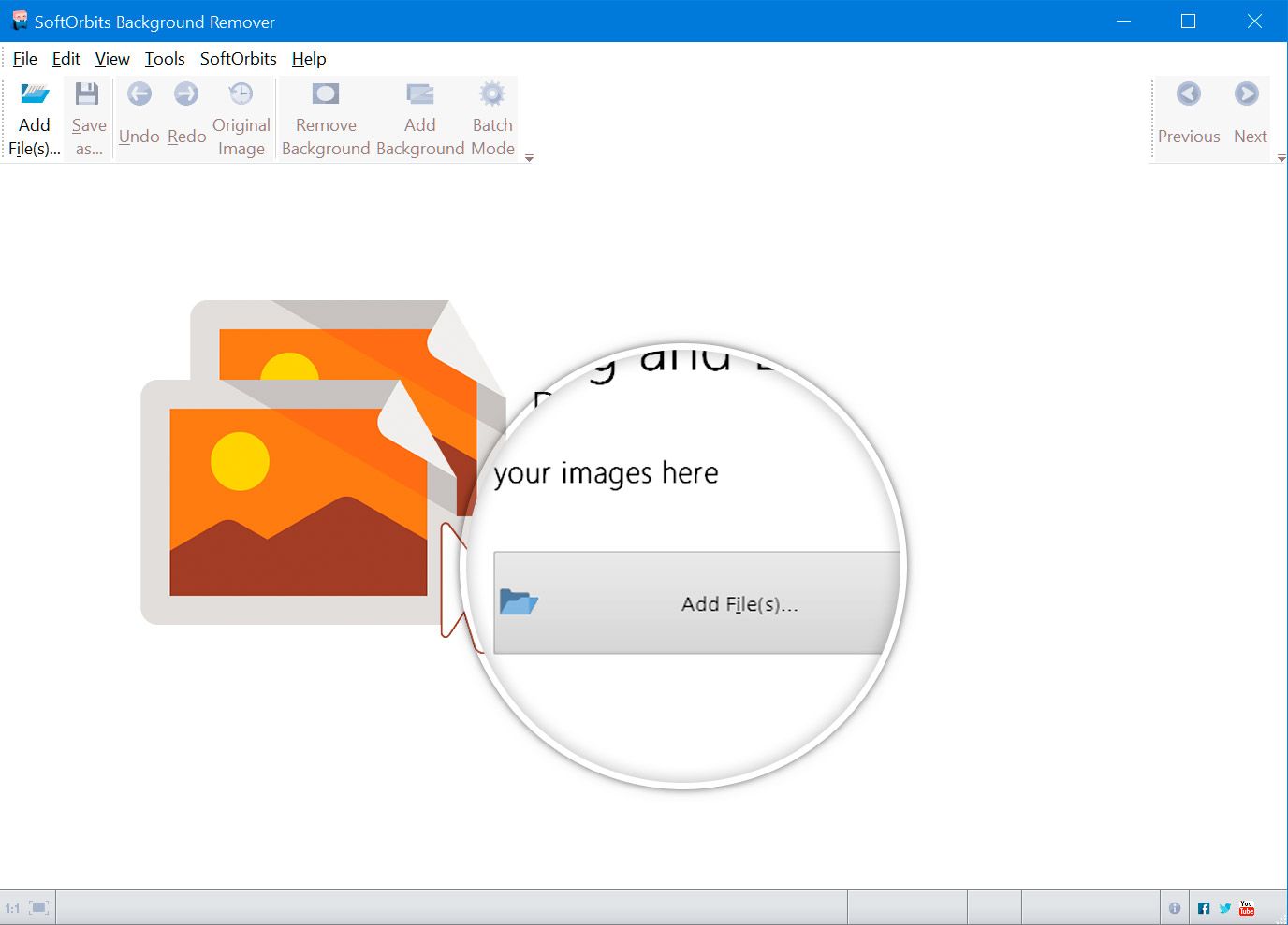 Add files to change background..