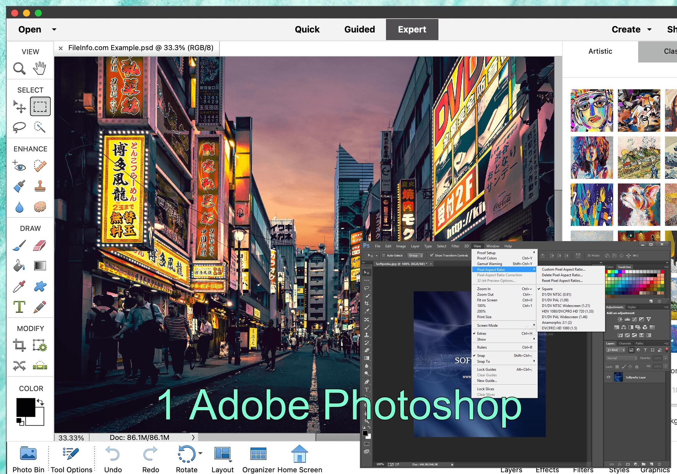 1. Adobe Photoshop..