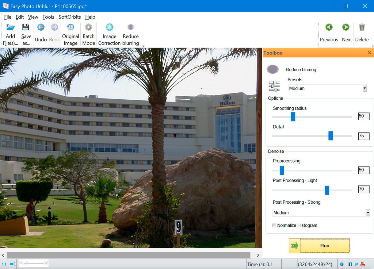Software to Clear and Fix Blurry Photos Free Download