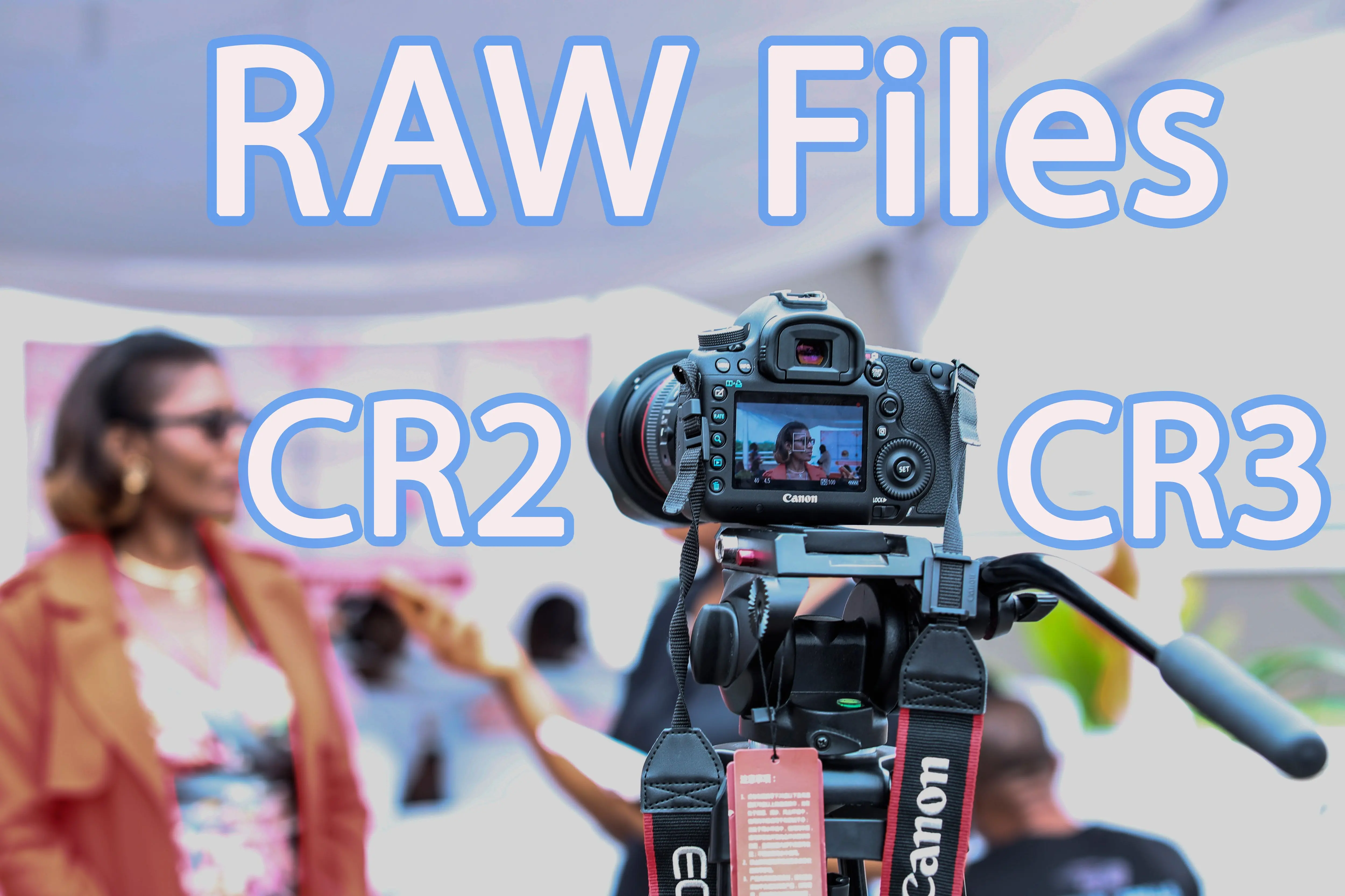 Canon CR2 and CR3 RAW files to convert..