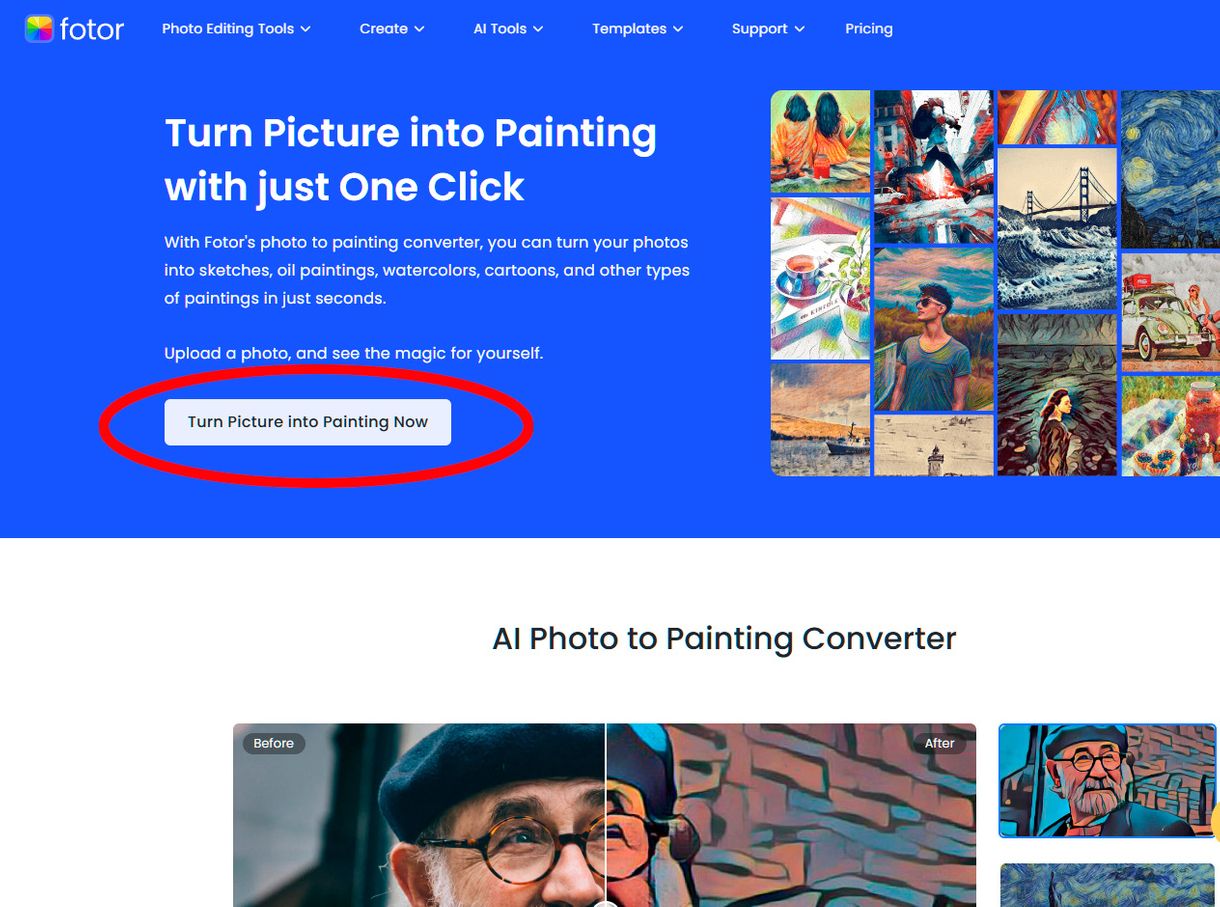 Photo to Painting Converter Software Free Download