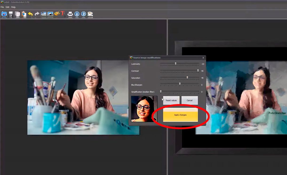 Photo to Painting Converter Software Free Download