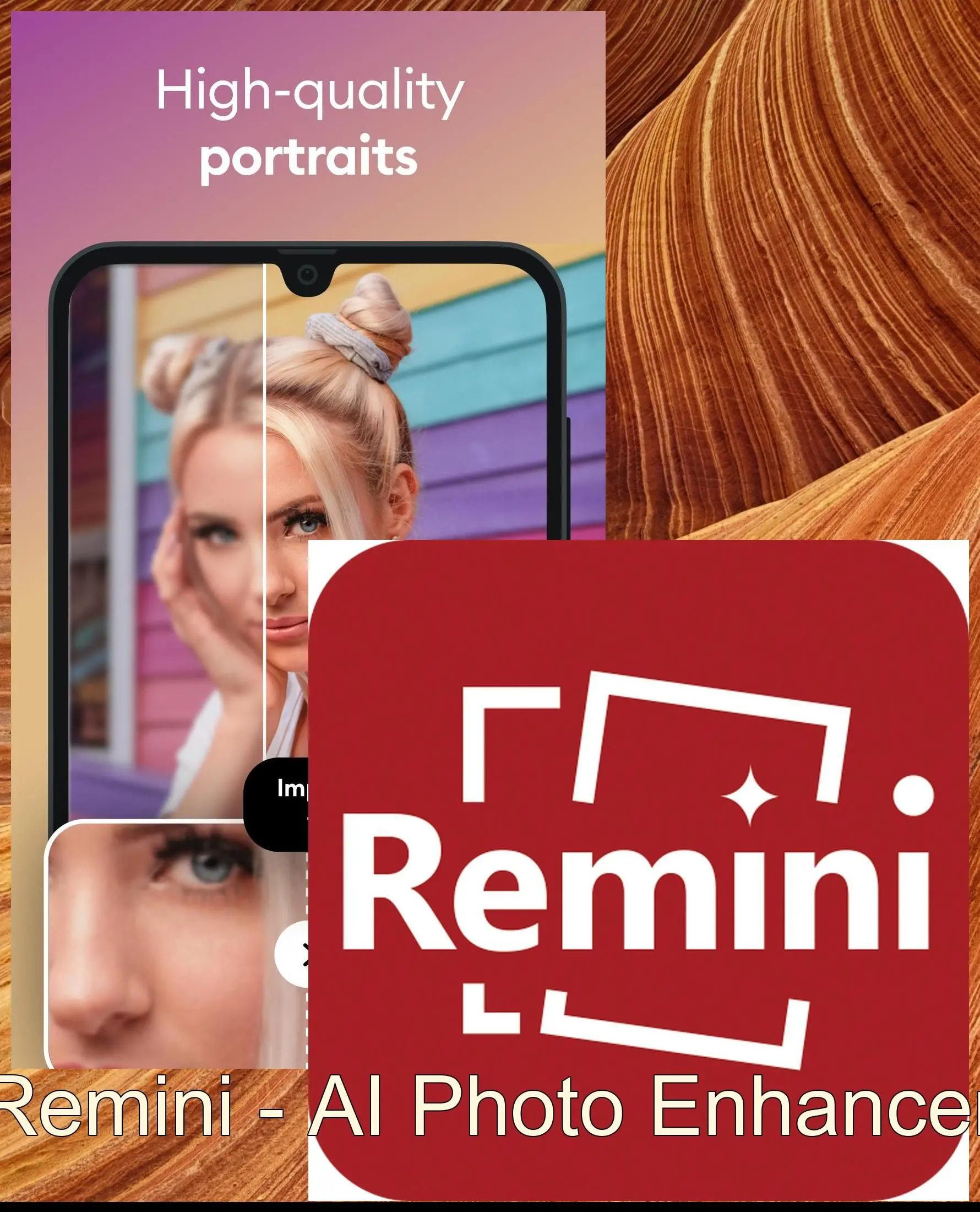 Remini - AI Photo Enhancer..