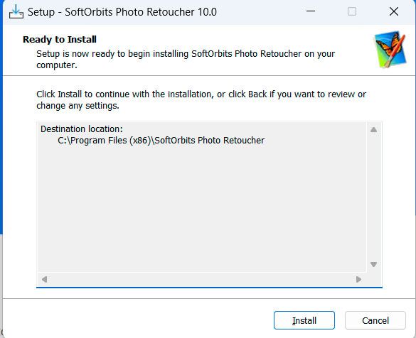 Download and Install SoftOrbits convert image to 4k resolution app..