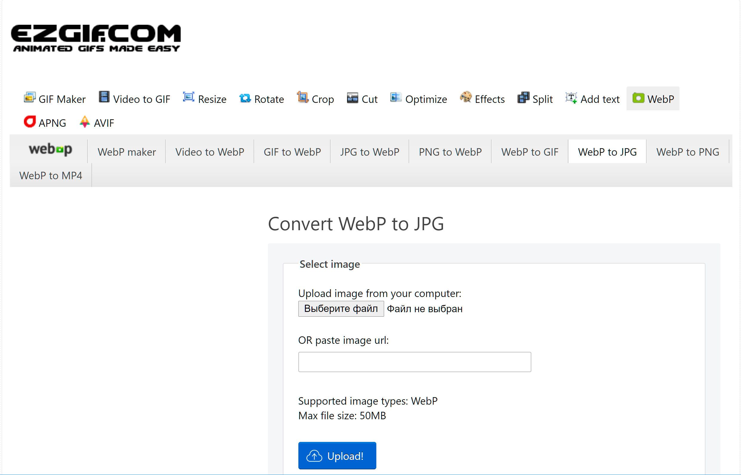 How to convert WebP to JPG online..