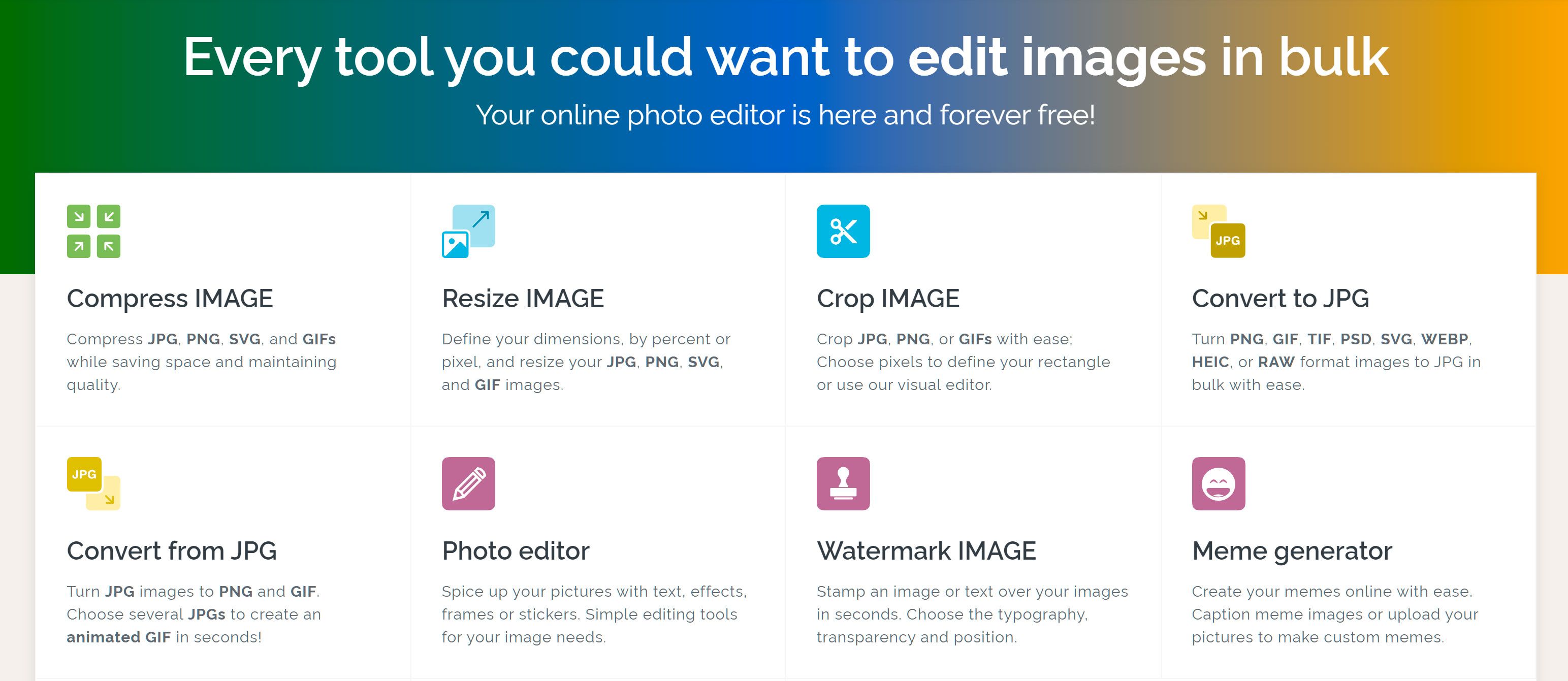 to JPG Software | Free Download