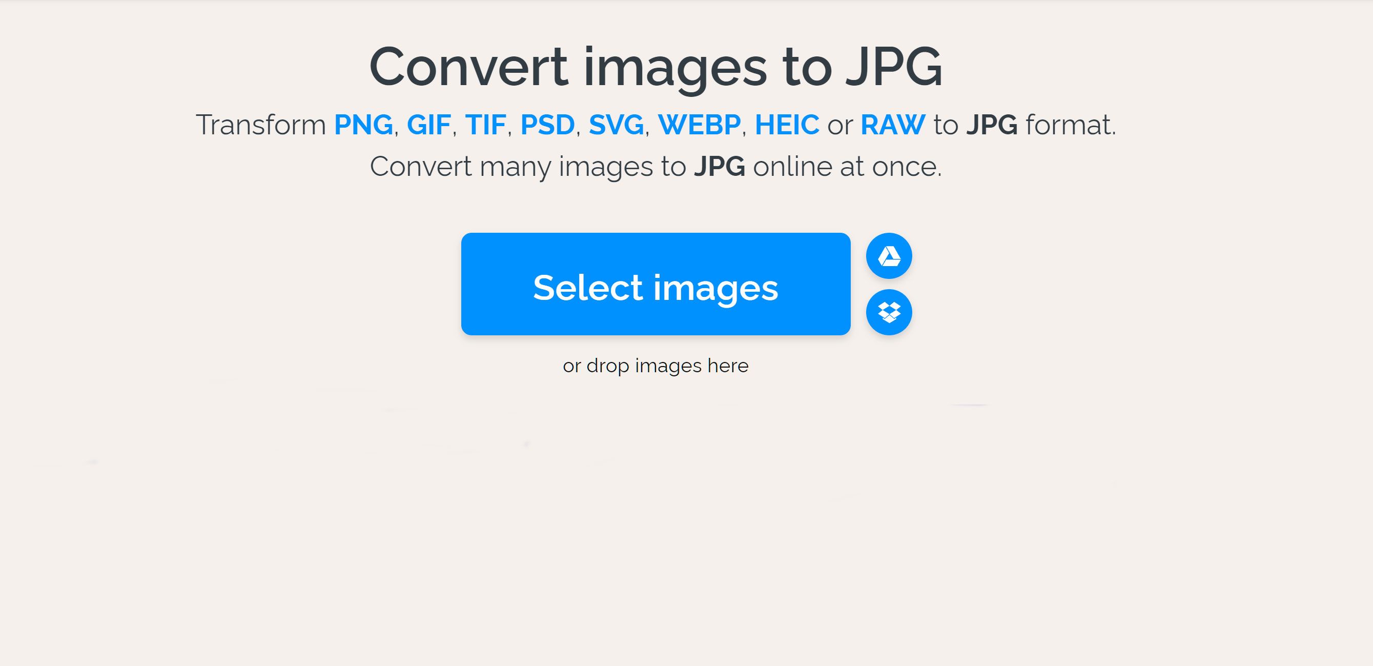 Convert WebP to JPG..