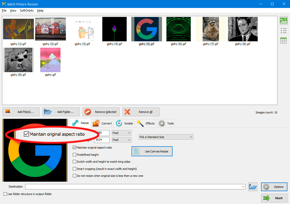 Gif cropper software.