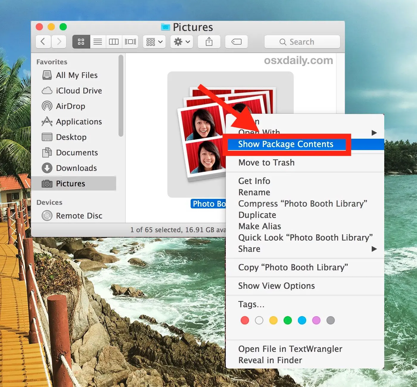 Recover corrupted image on MAC..