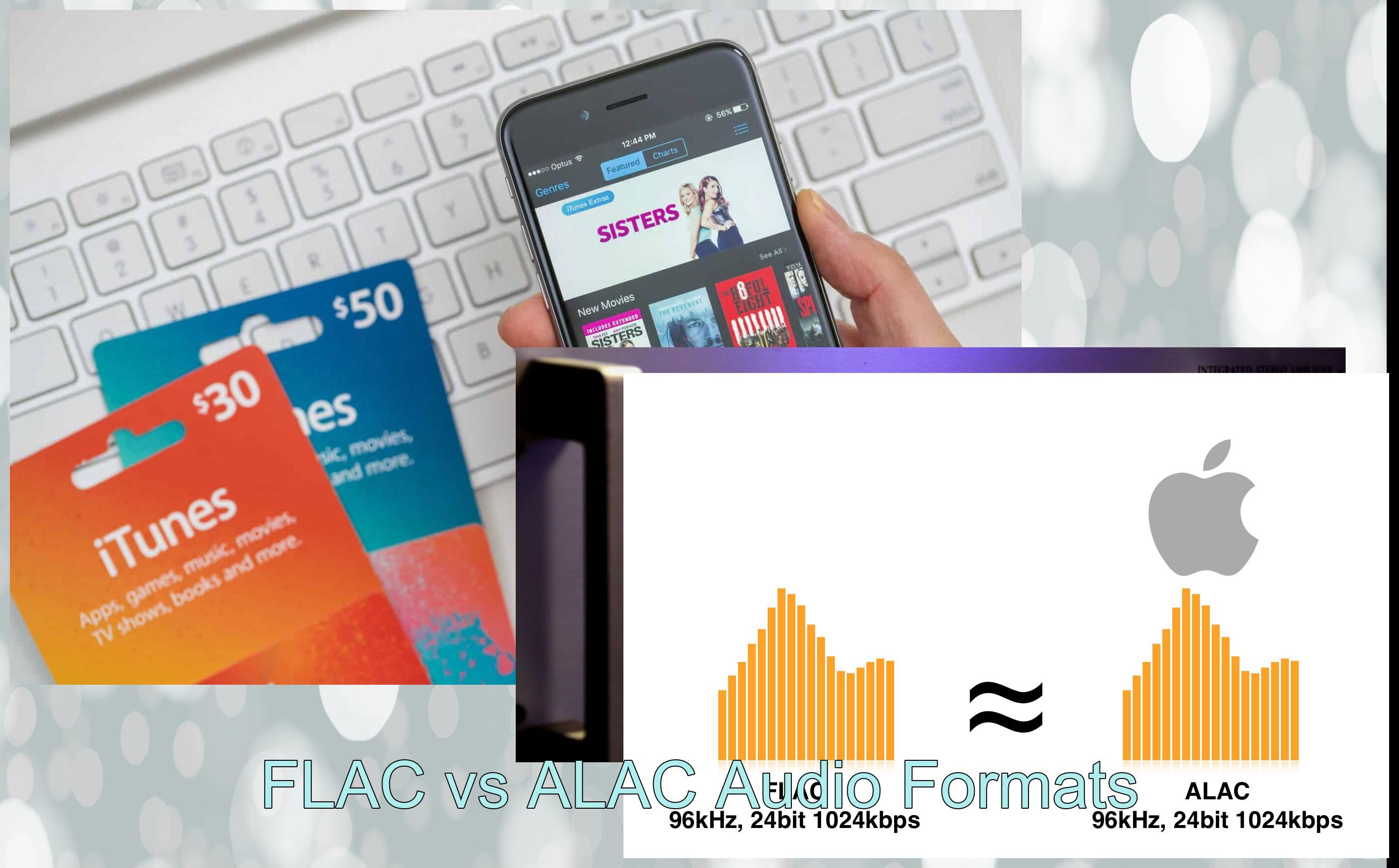 FLAC vs ALAC Audio Formats..