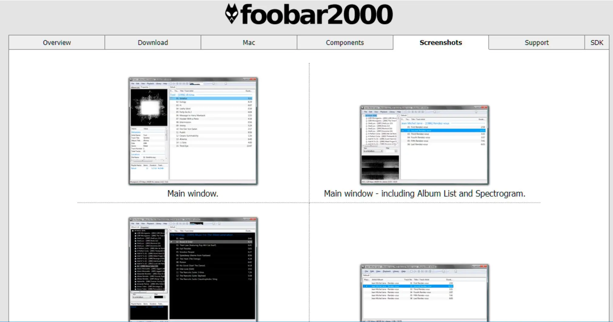 Foobar2000..