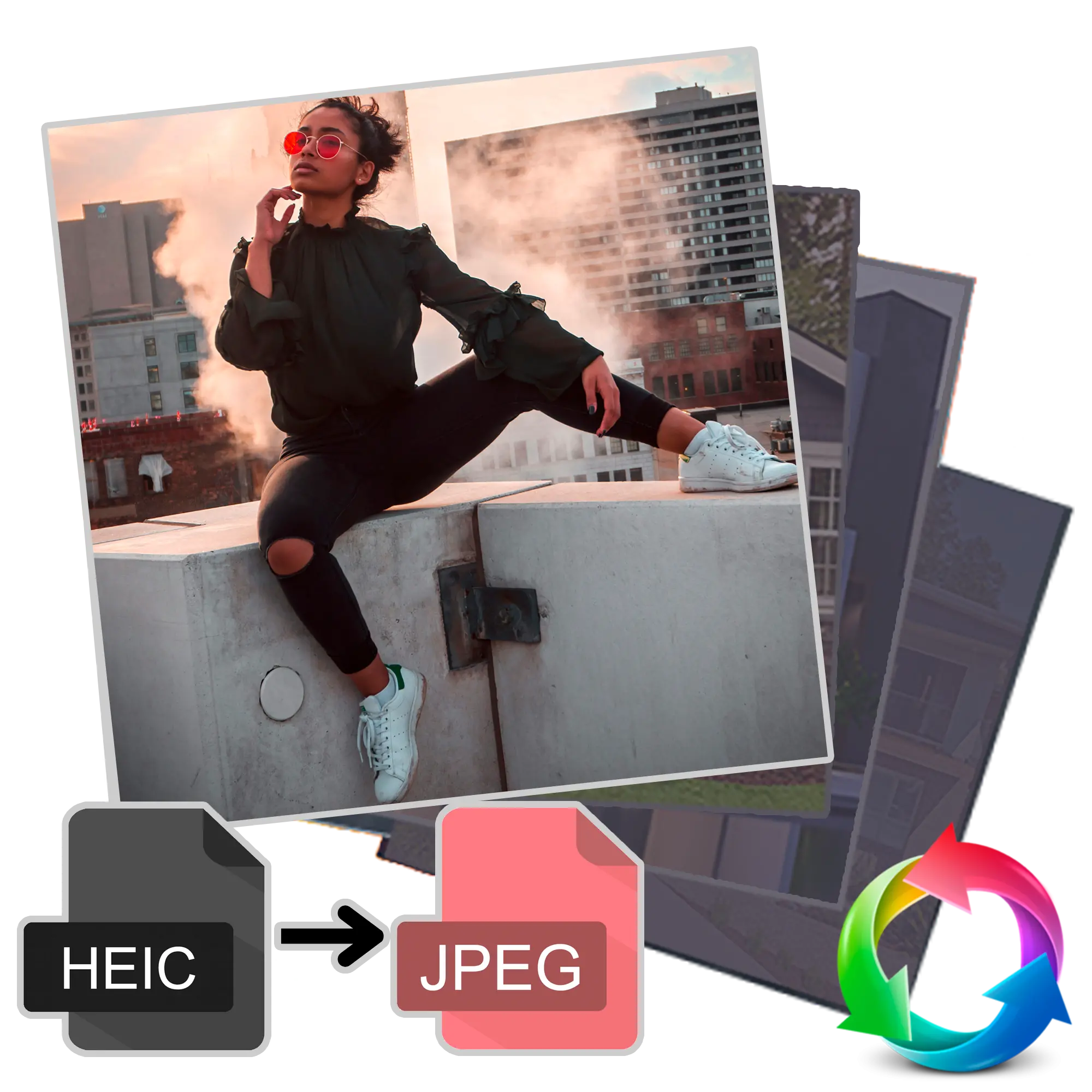 HEIC to JPG Converter Screenshot.