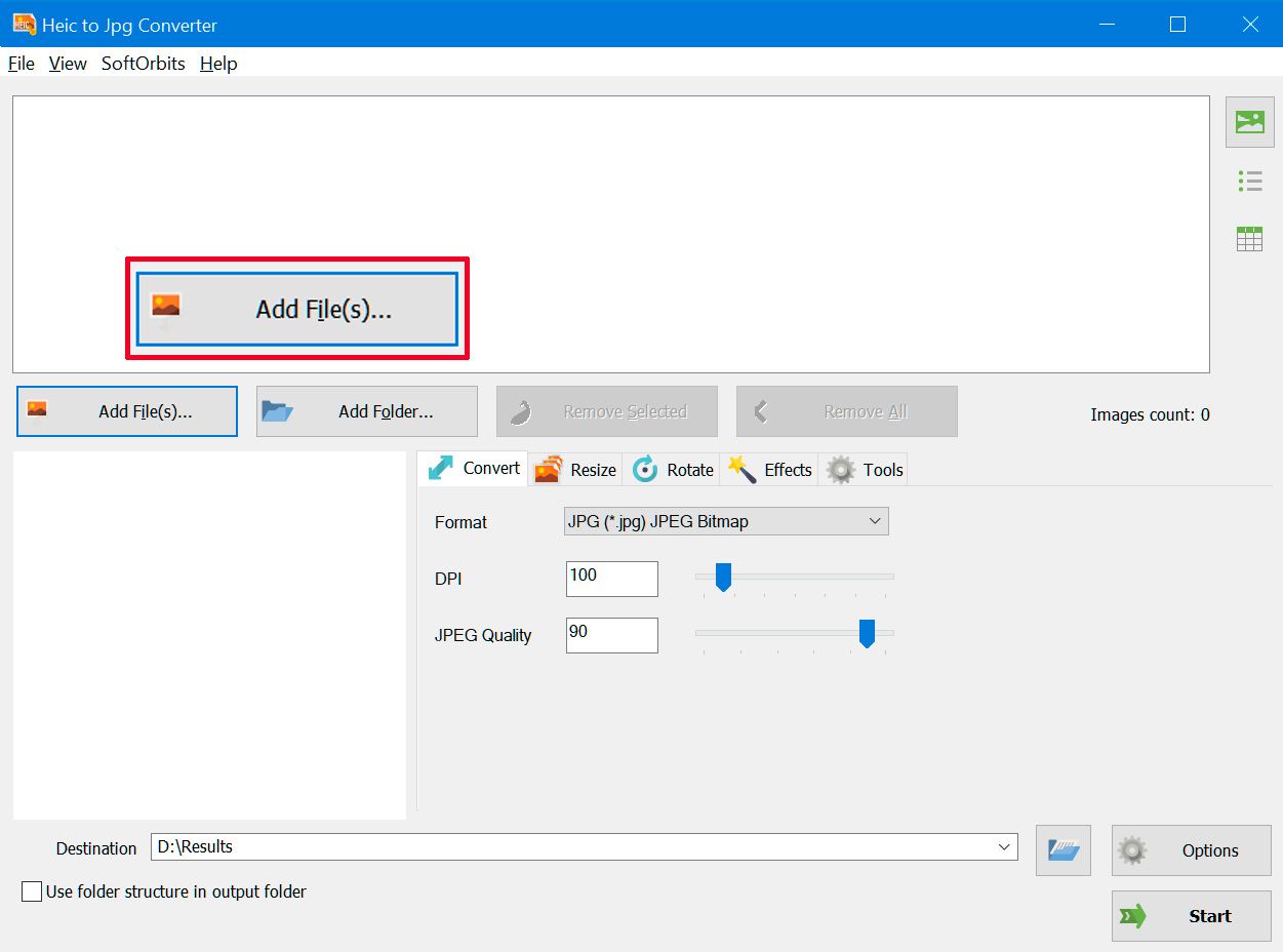 Add heic files..