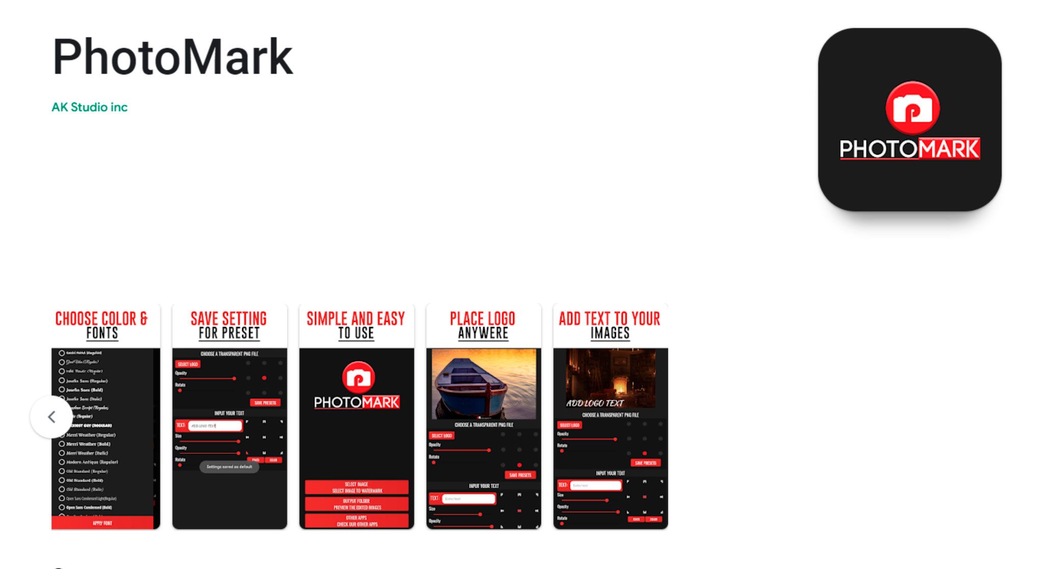 Batch Watermark Photos on Android..