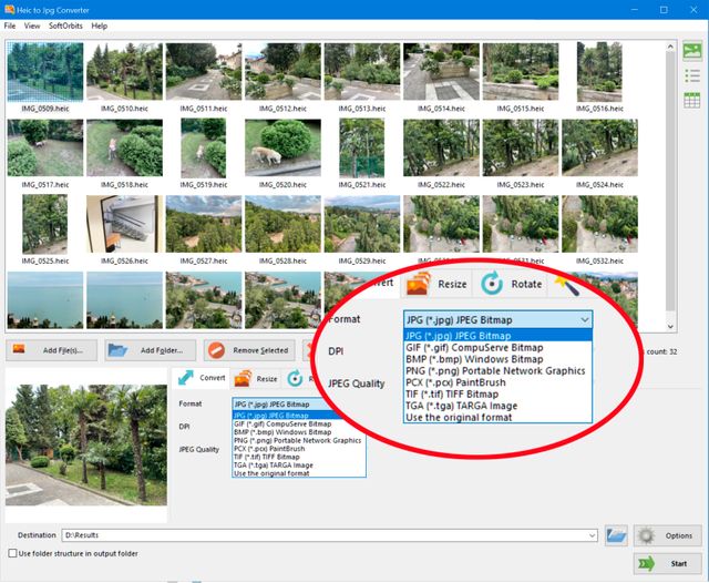 HEIF Converter to JPG for Windows 11, 10 Download