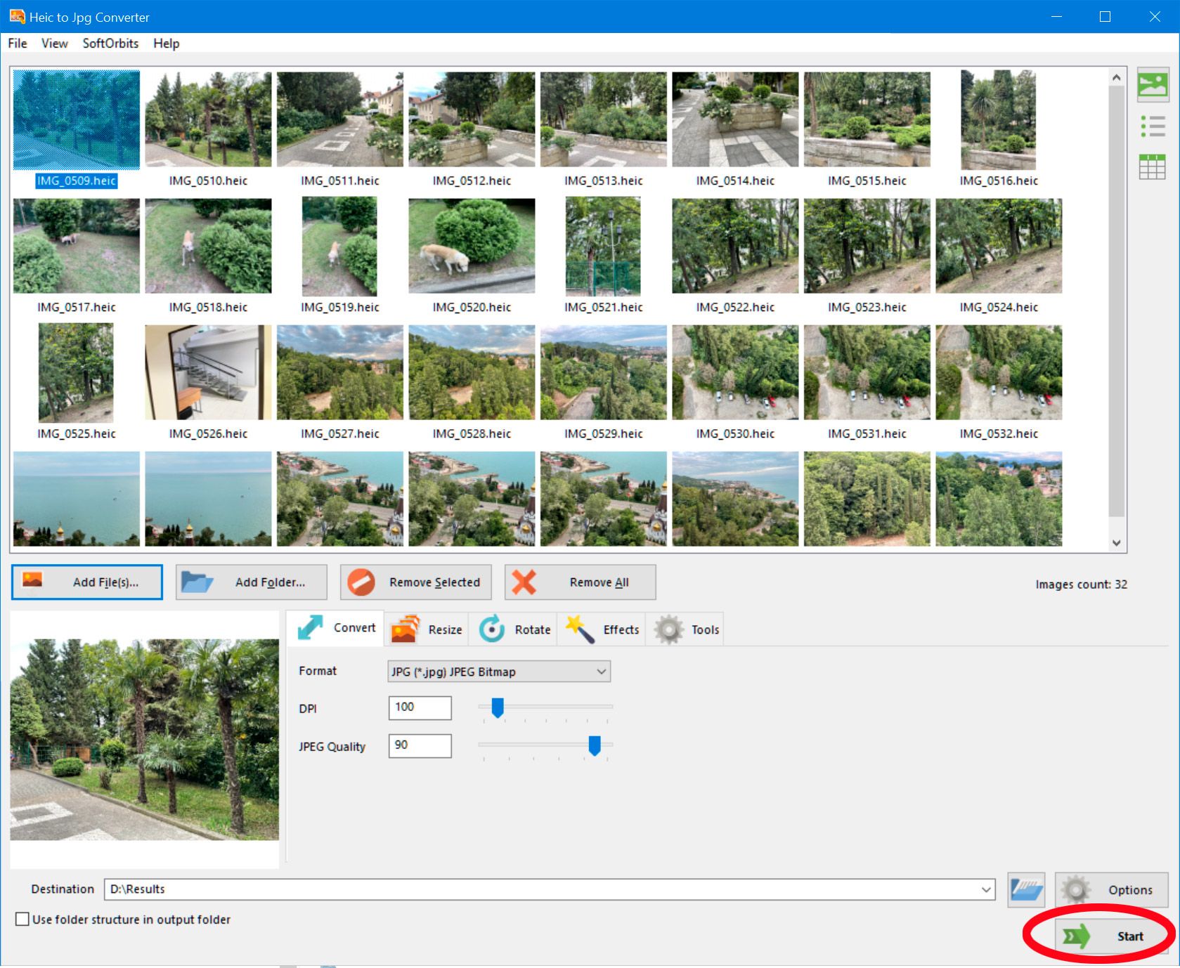 Convert HEIF to JPG on Windows..