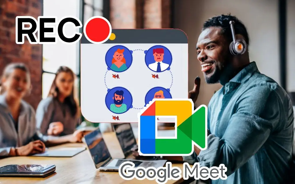  Recording a Google Meet on a Windows laptop..