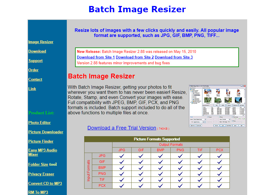 Batch Image Resizer.
