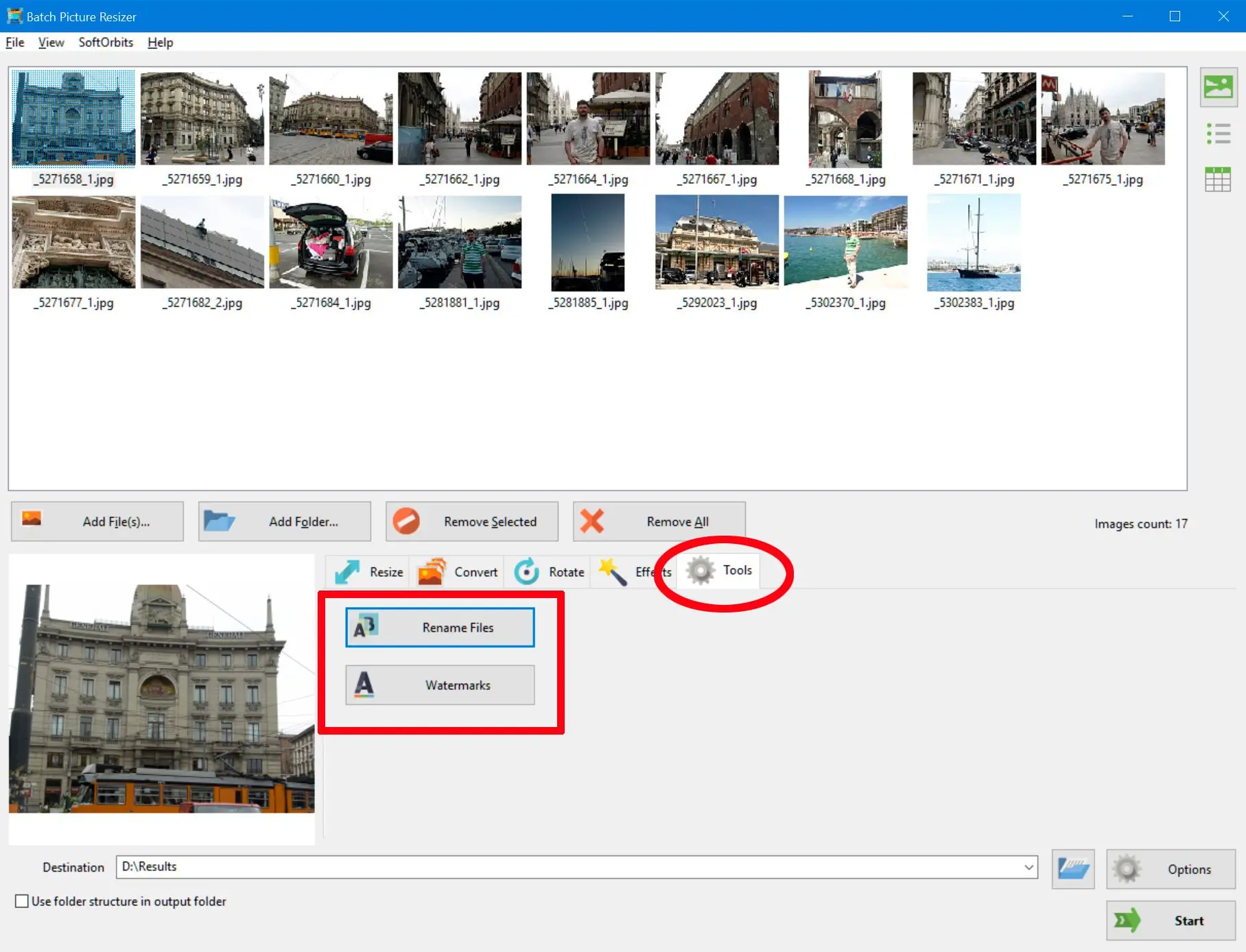 Protect your photos using Batch Picture Resizer..