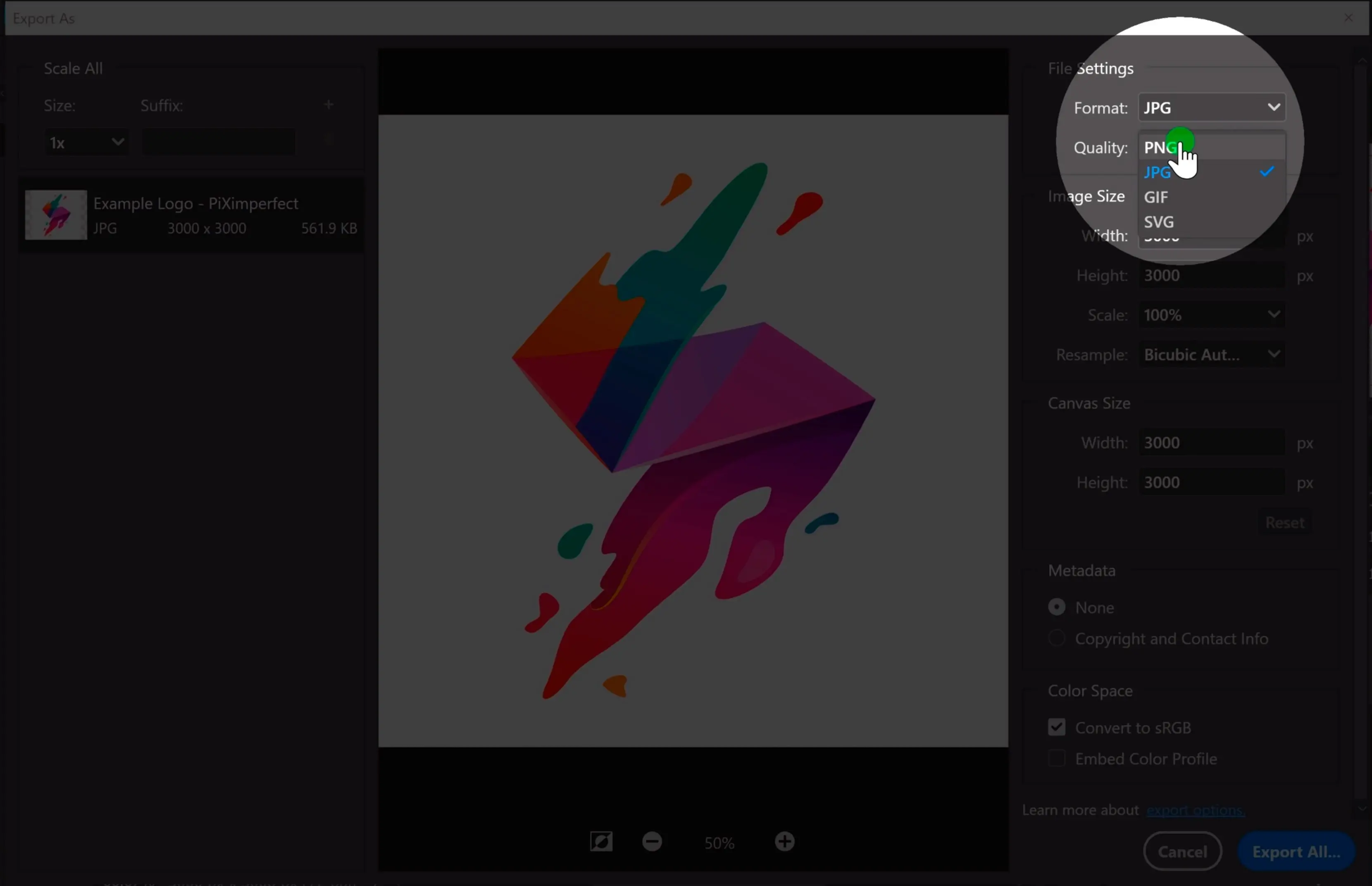 How to convert with transparent in photoshop..