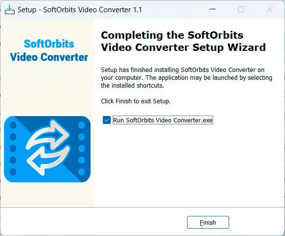 Install SoftOrbits Video Converter..