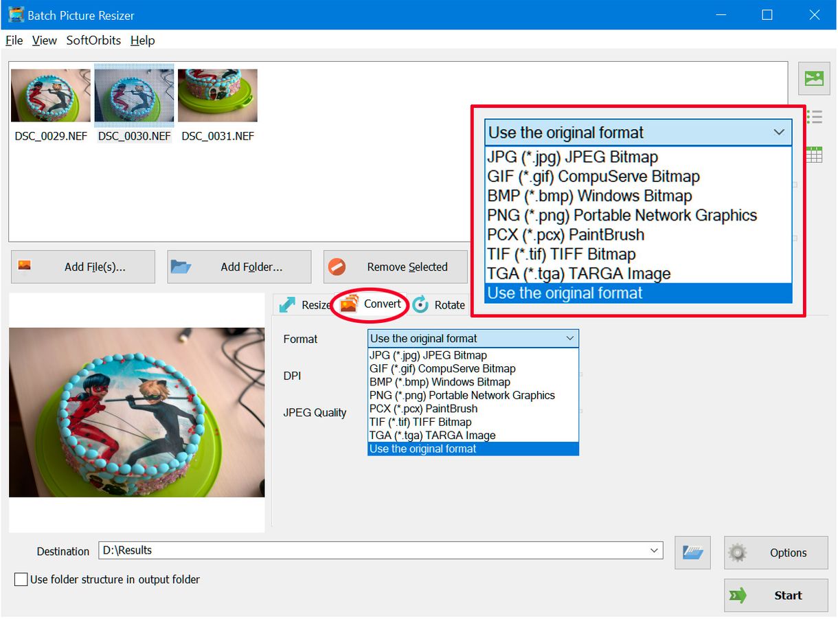 convert nef to jpg batch free