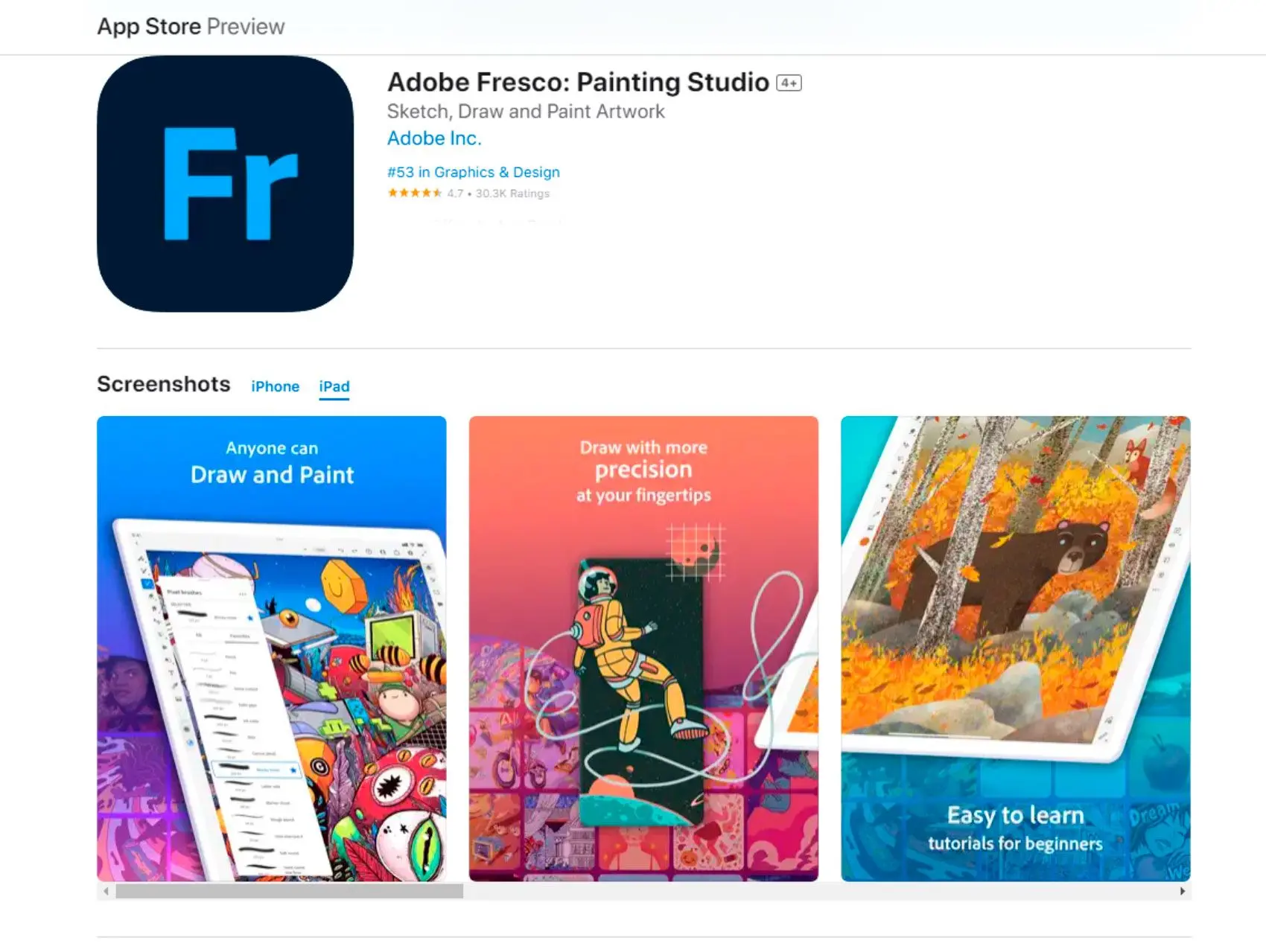 Adobe Fresco..