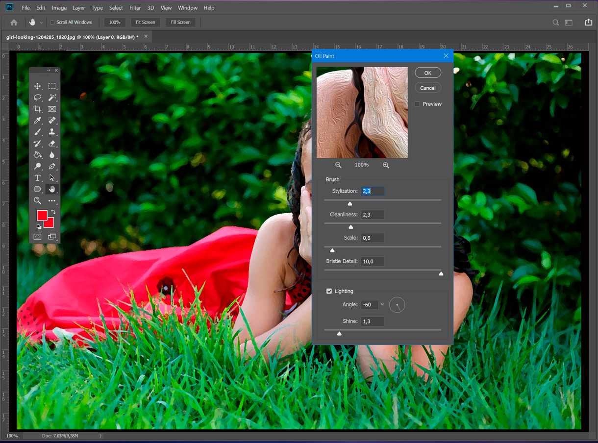 Oil Paint Photo Editing App Turn Photo Into Oil Painting