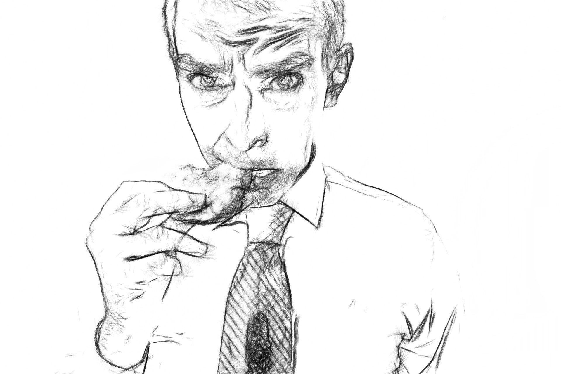 Outline Generation for man picture..