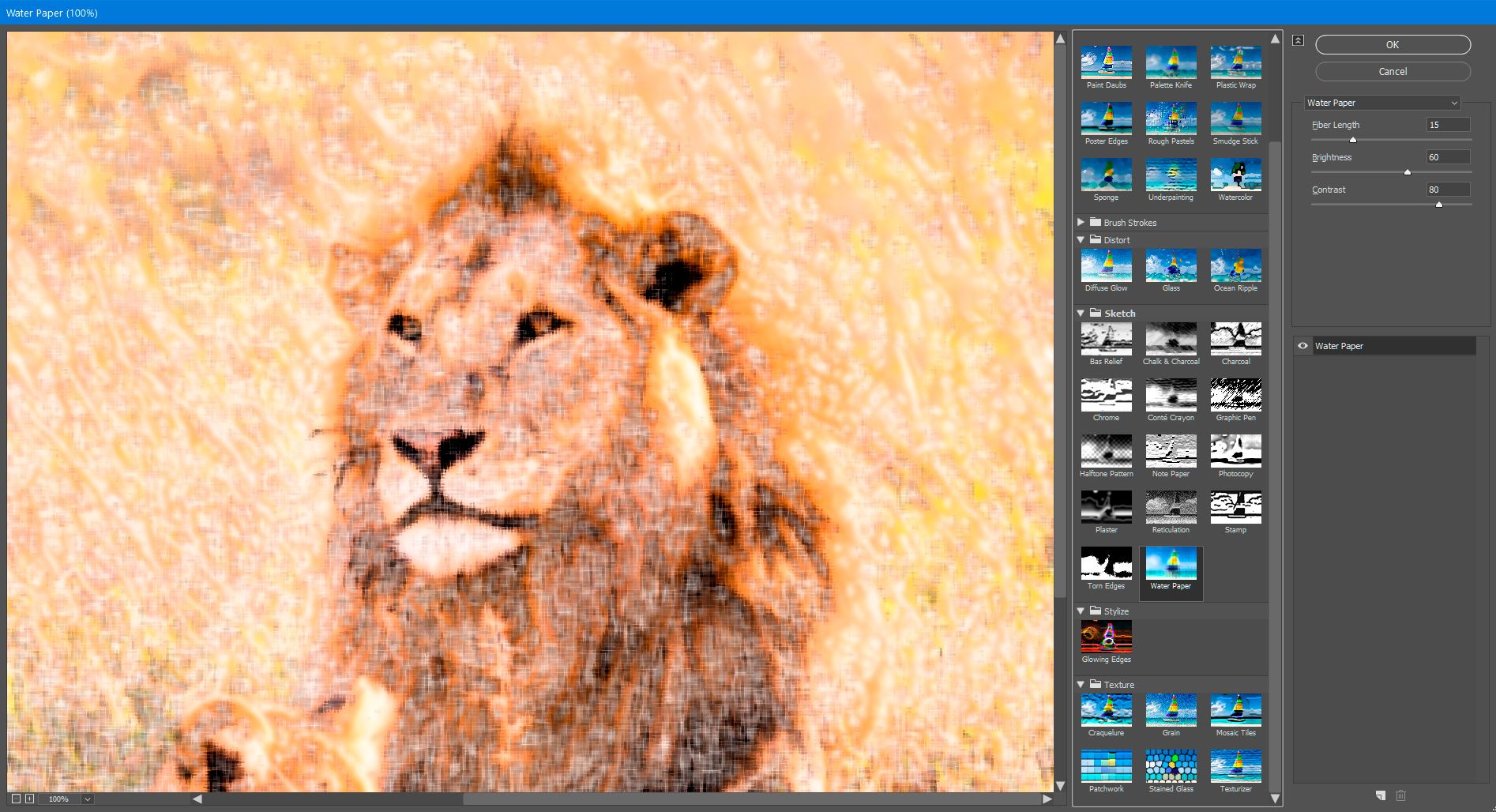 photoshop pencil sketch effect..
