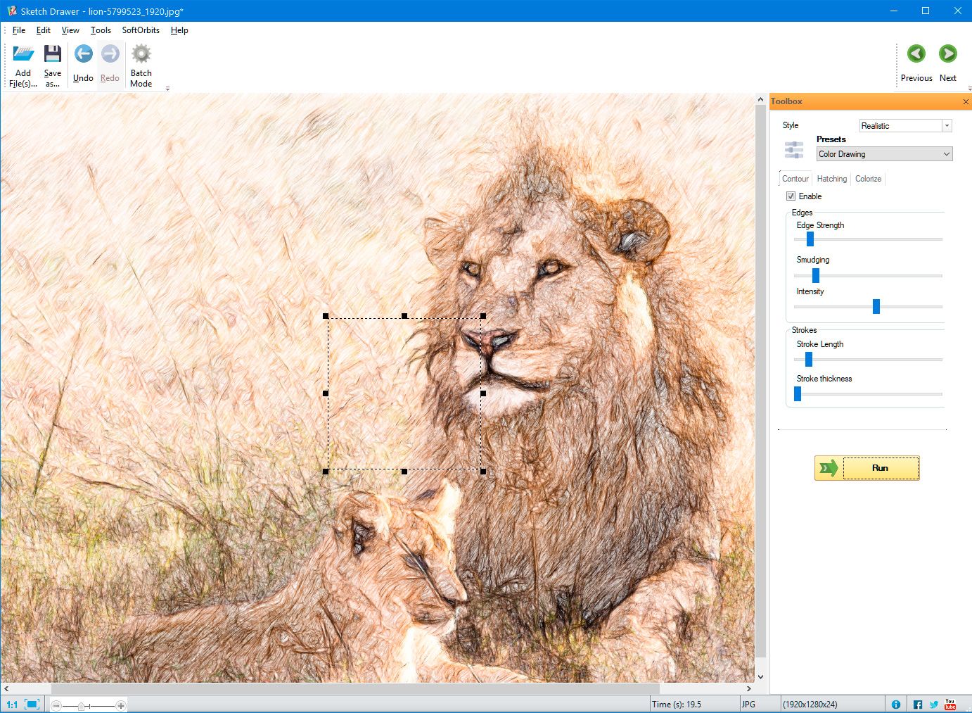 Sketch Drawer Screenshot.