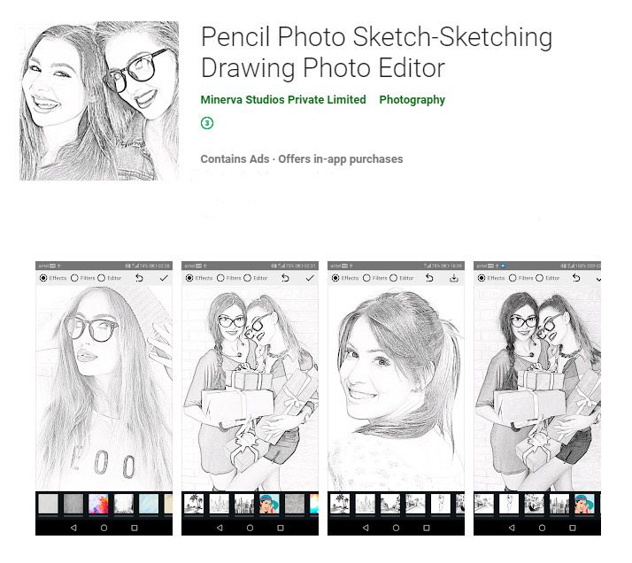 Download Pencil Sketch Photo Editor Pro App Free on PC (Emulator) - LDPlayer