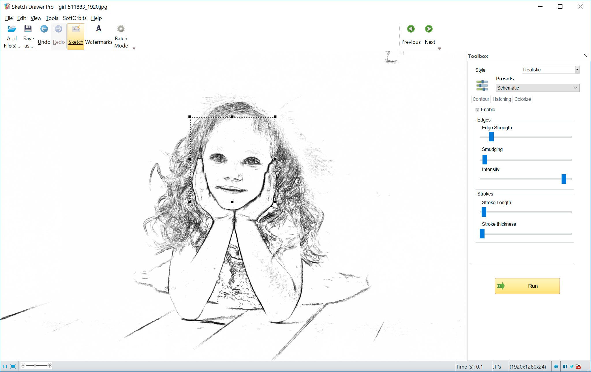 Pencil sketch your photo online - Free tool