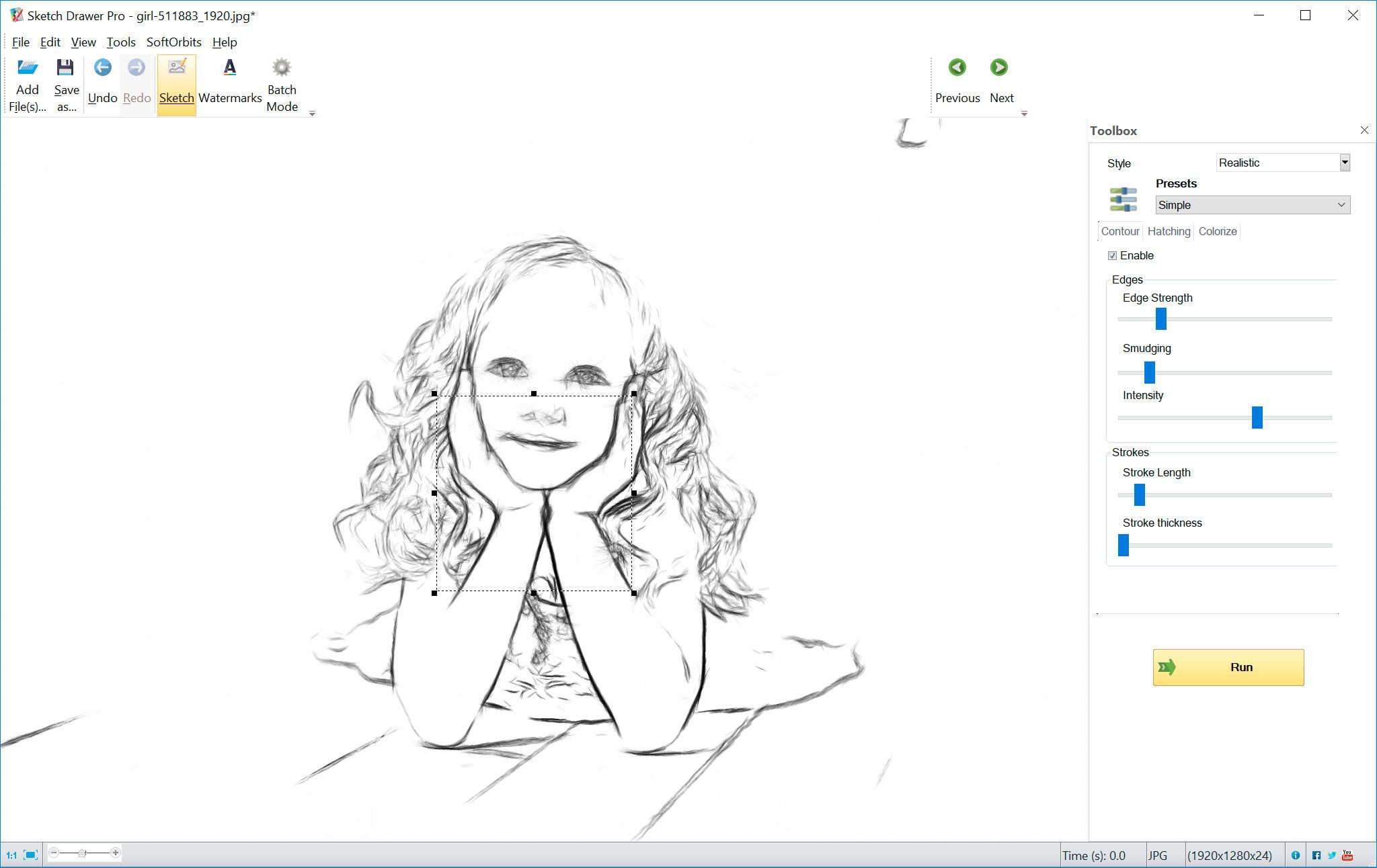 Convert Photo to Line Drawing App  Free Software