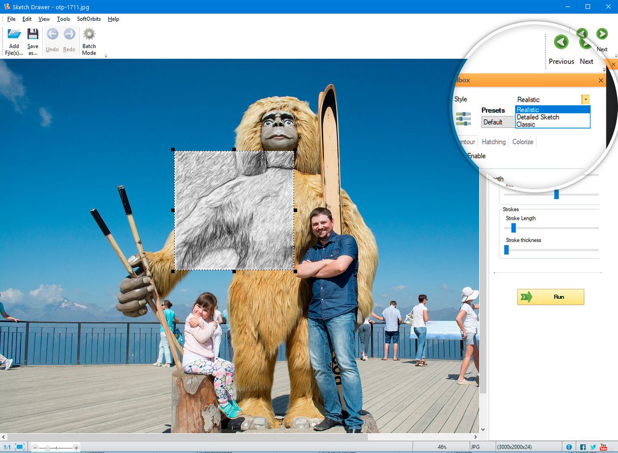 Convert Photo to Line Drawing App Free Software