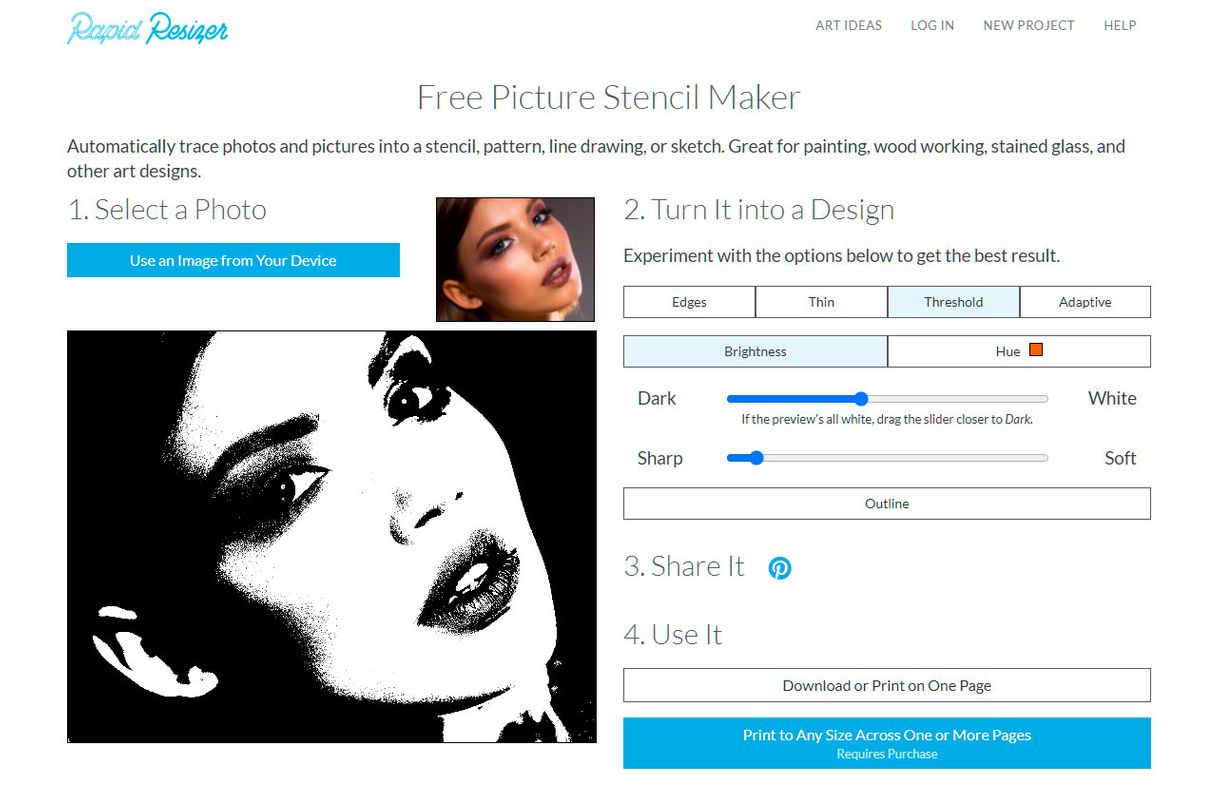 Picture Stencil Maker Software Free Download