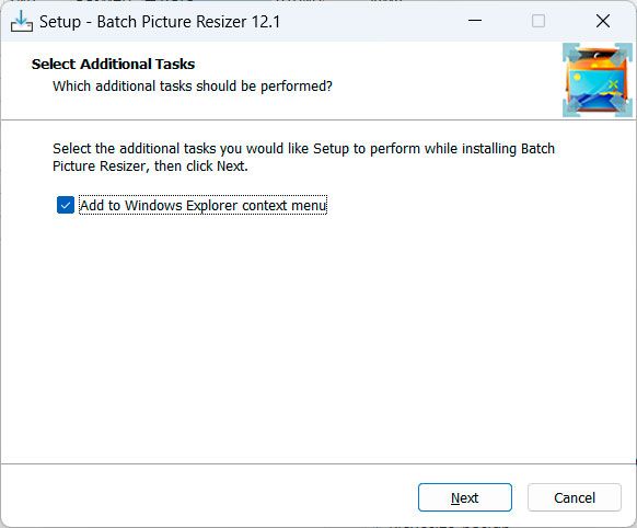 Download and Install Batch Picture Resizer..