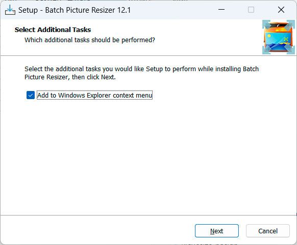 Download and Install Batch Picture Resizer..