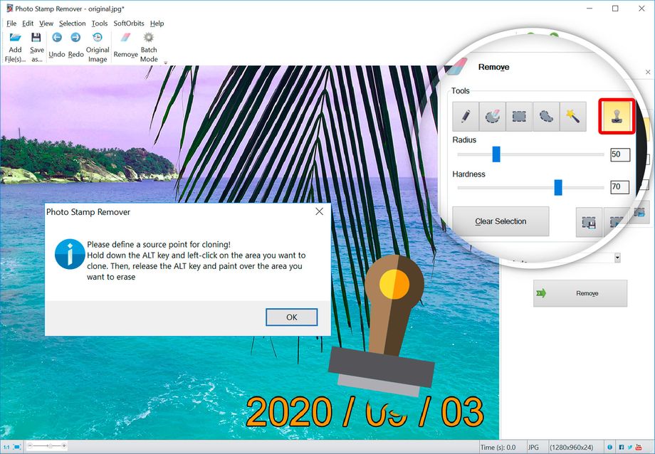 How To Remove Date From Photo Free Download