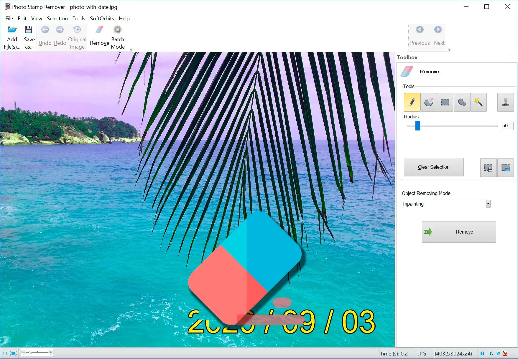 How To Remove Date from Photo in 2021 | Free Download.