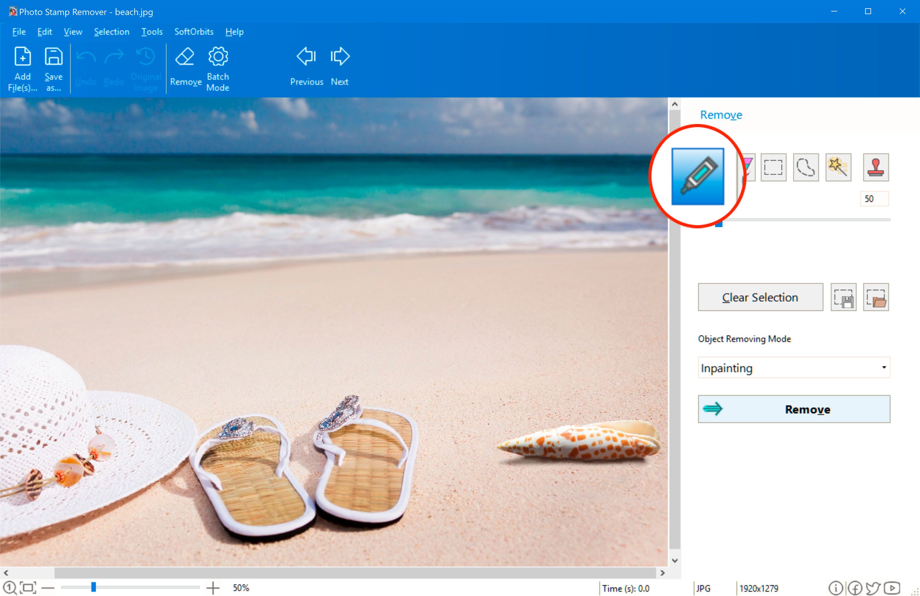 How to remove Depositphotos watermark by Marker method..