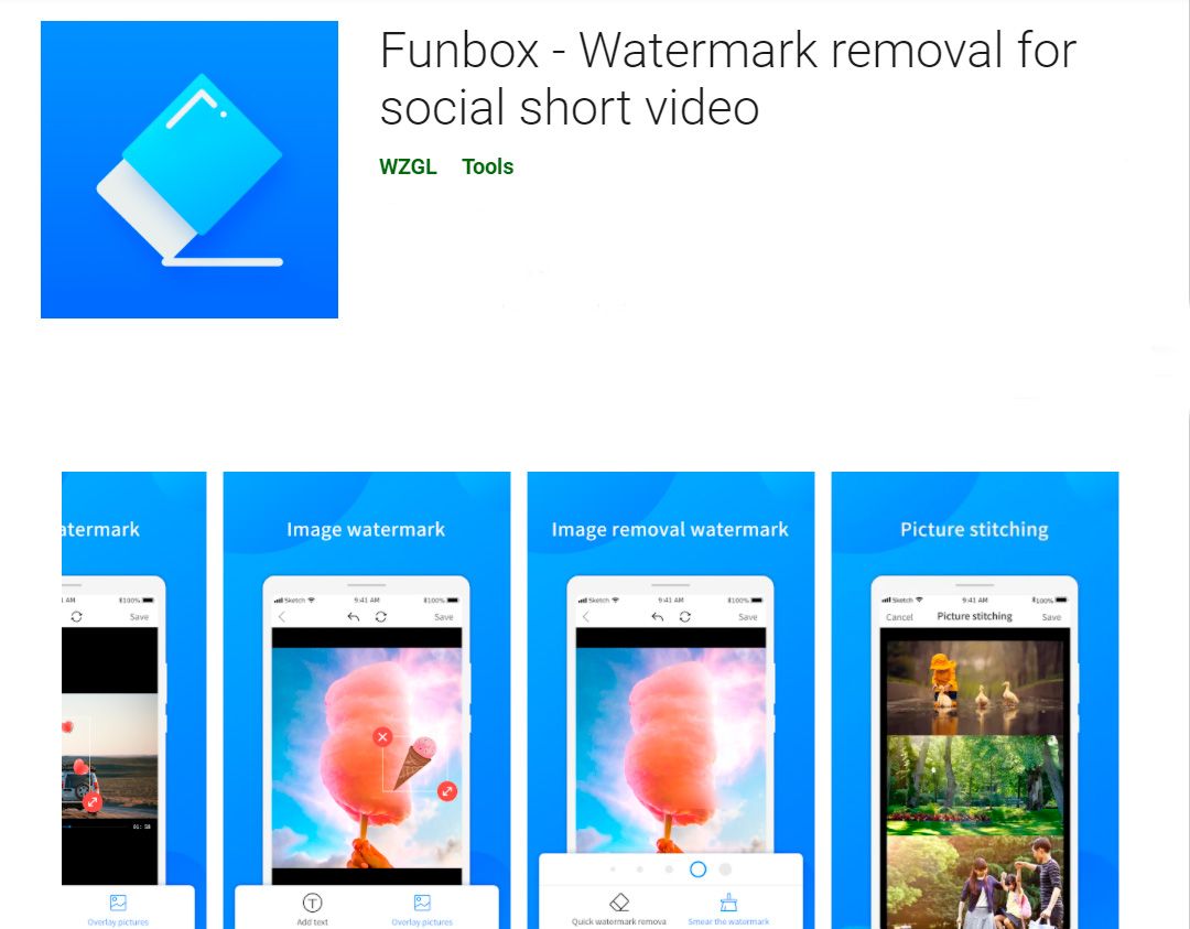 Funbox Watermark Remover..