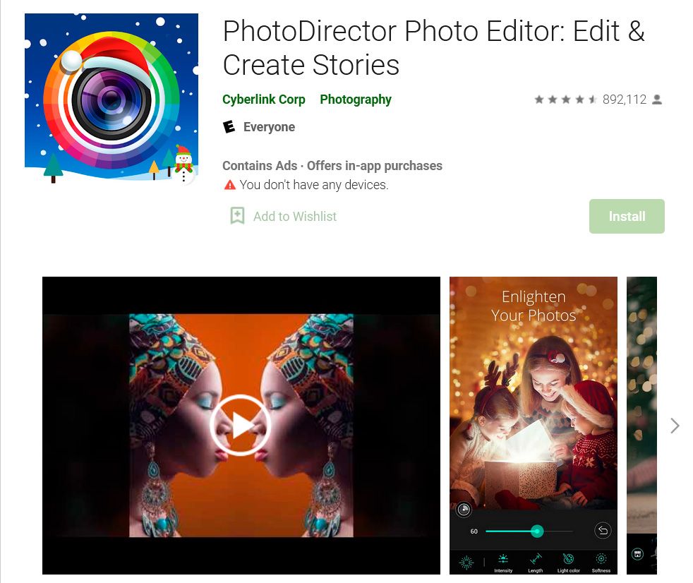 PhotoDirector..