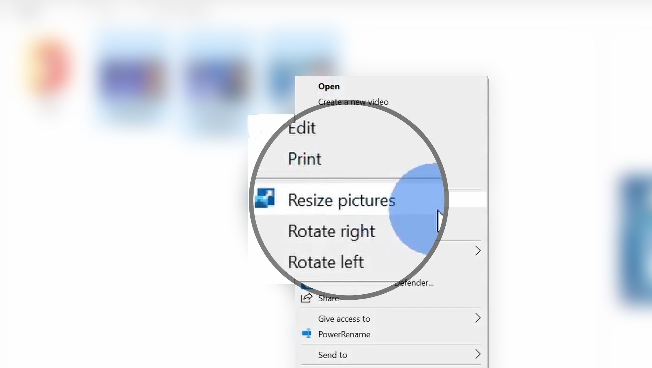 Microsoft Powertoy image you want to resize..