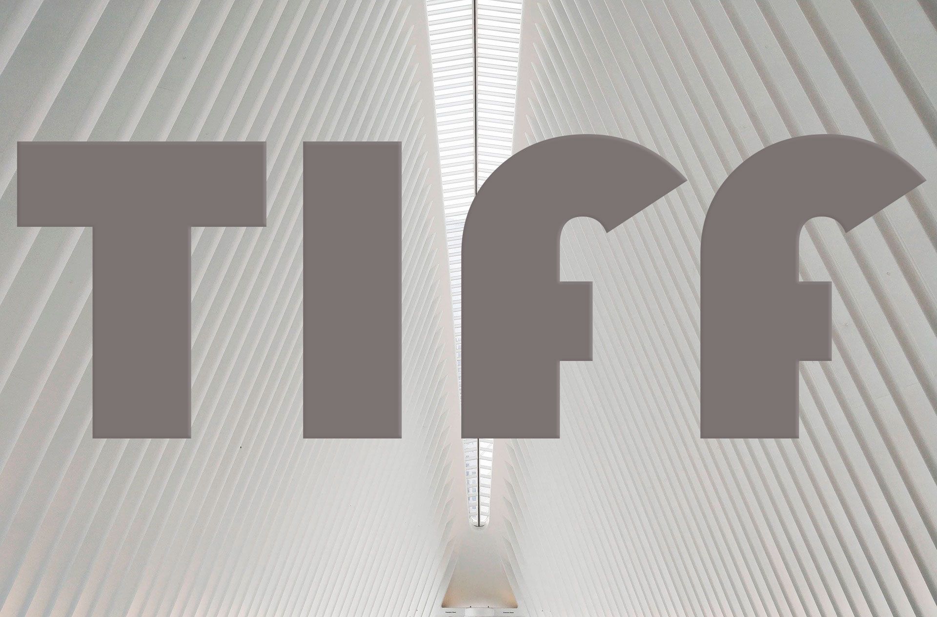 TIFF format..
