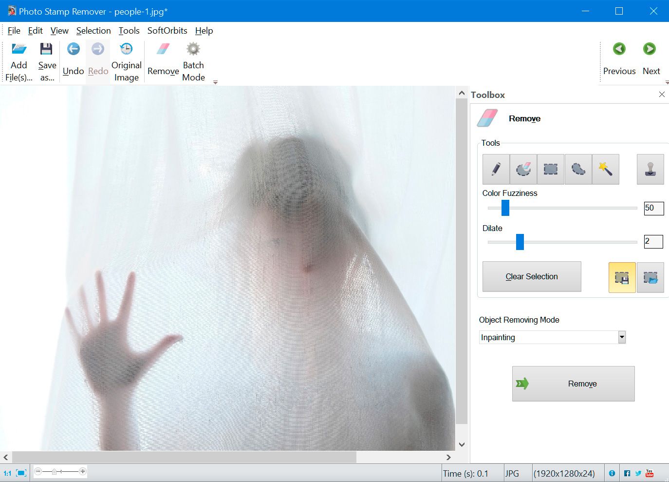 Uncensor image tool