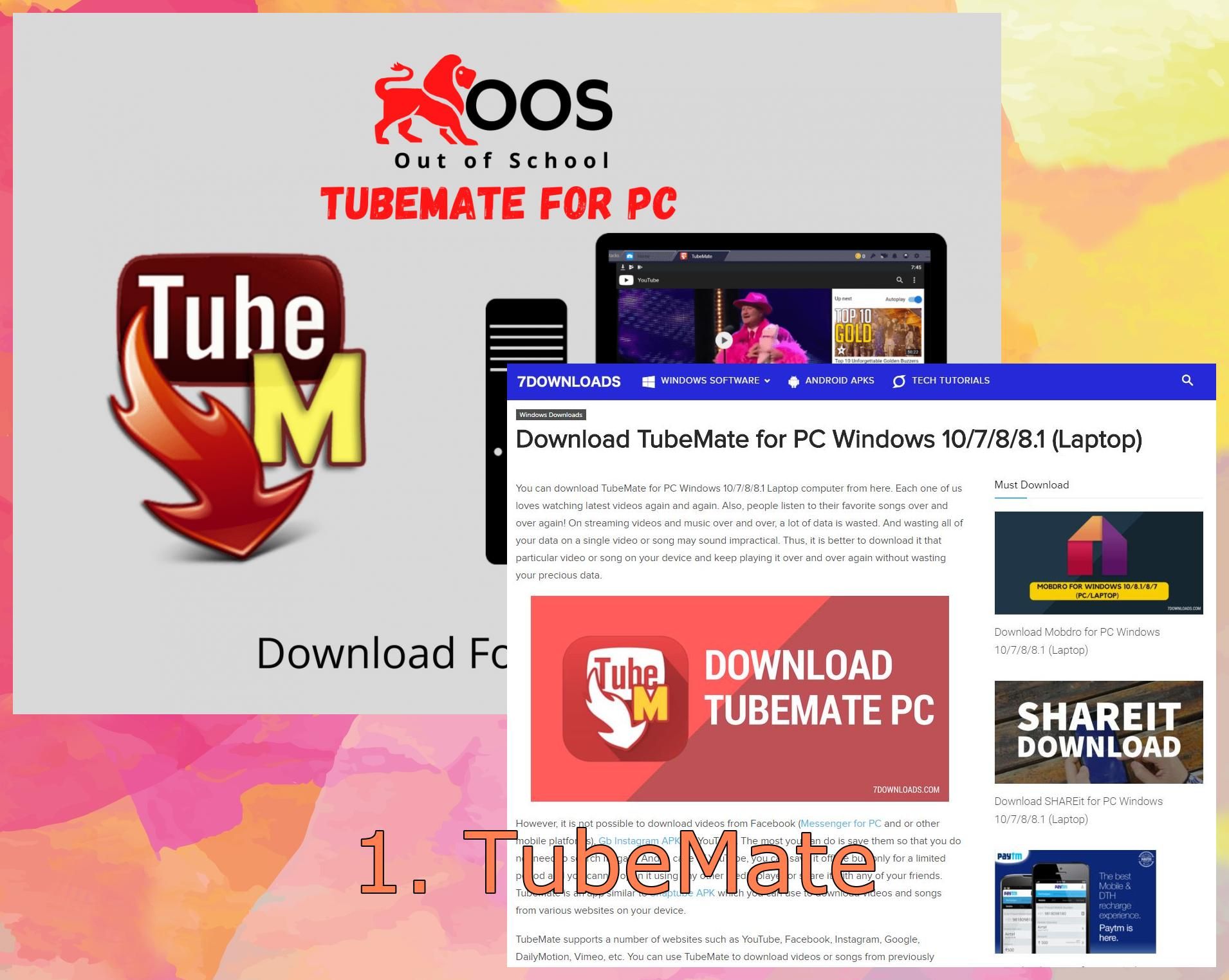 1. TubeMate..