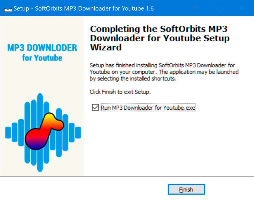 Download and Install SoftOrbits MP3 Downloader..