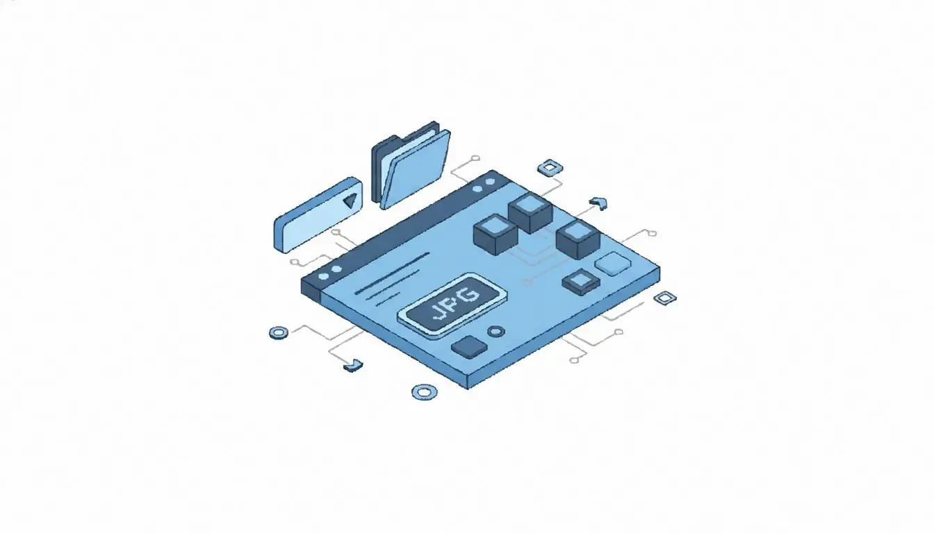  Choosing JPG output and a destination folder..