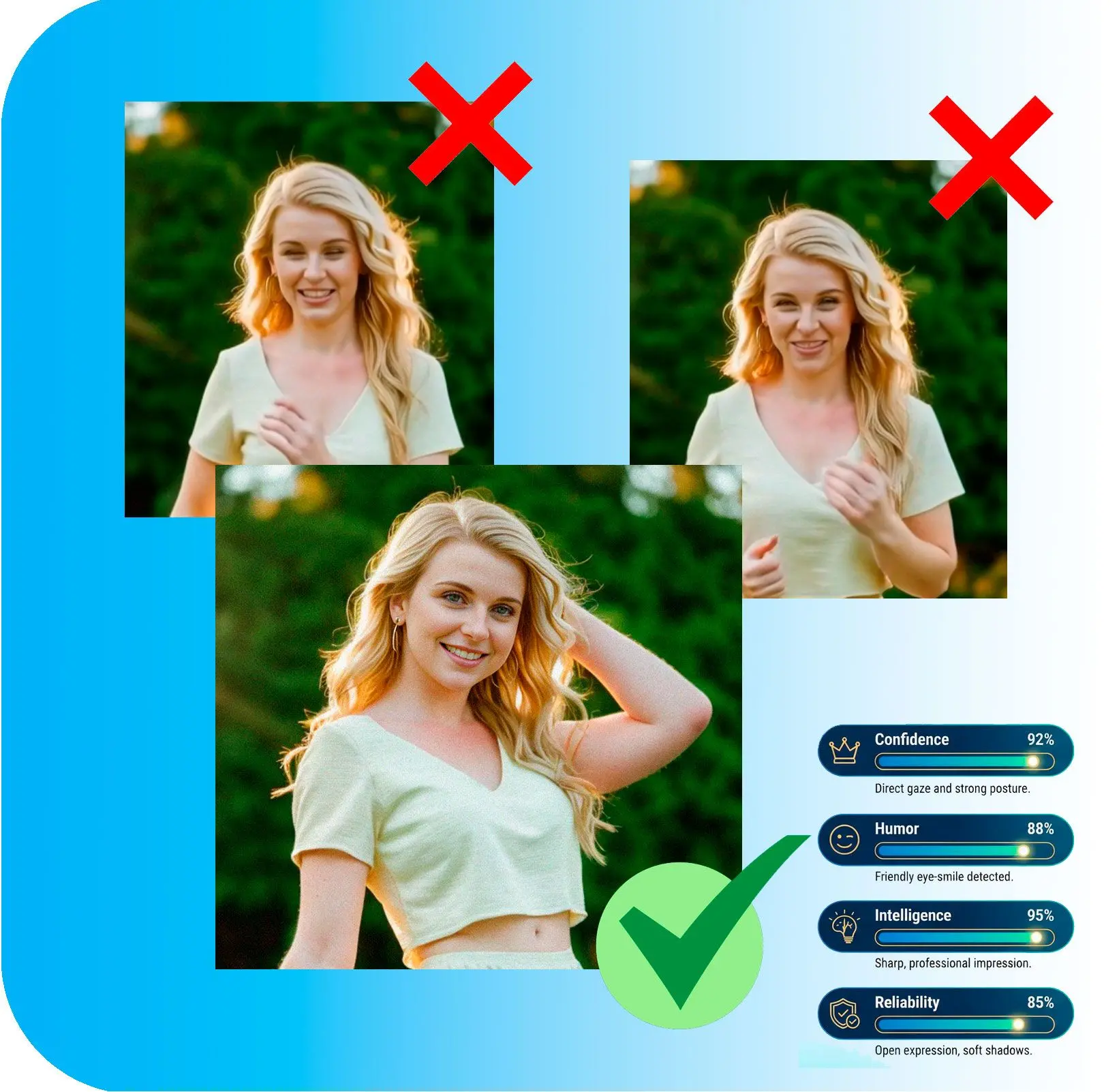 Choose Your Best Photo Using Multiple Criteria.